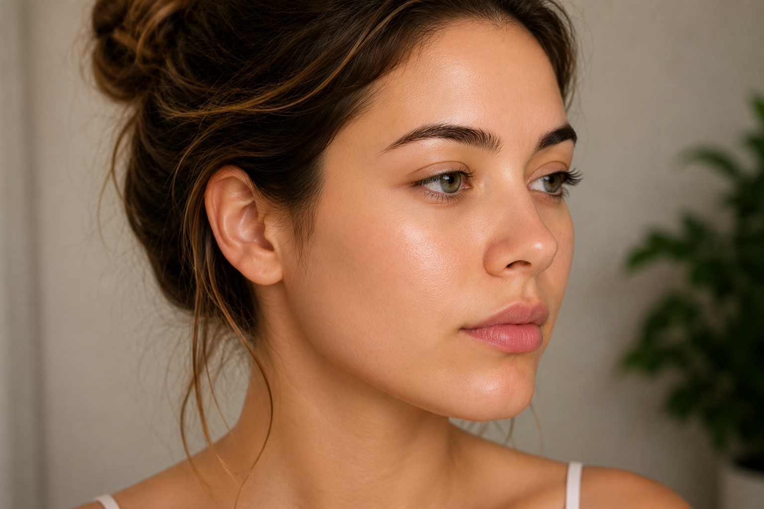 Pele depois da rotina de skincare