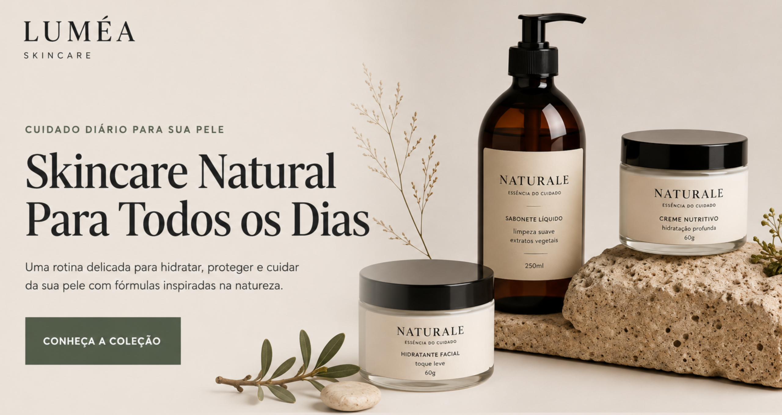 Luméa Skincare - Skincare Natural Para Todos os Dias